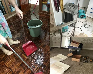Water Damage Restoration PDQ of Grapevine logo